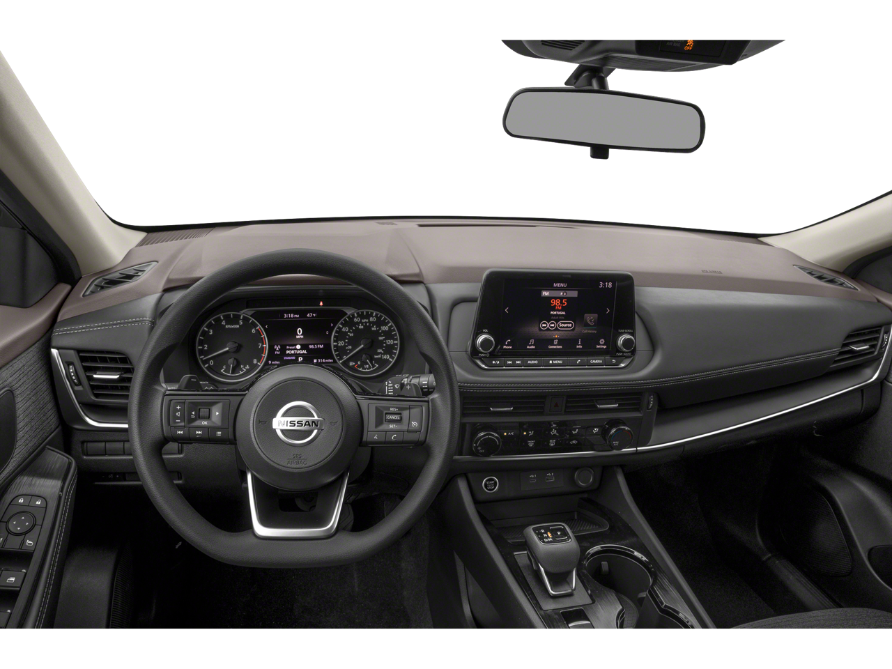 2021 Nissan Rogue — interior view