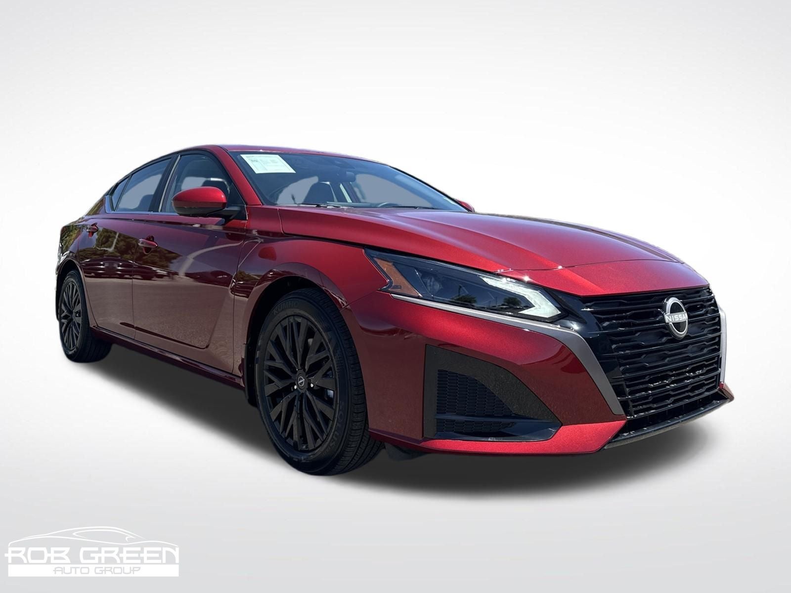2026 Nissan Altima 2.5 SV in Scarlet Ember Tintcoat — front three-quarter view