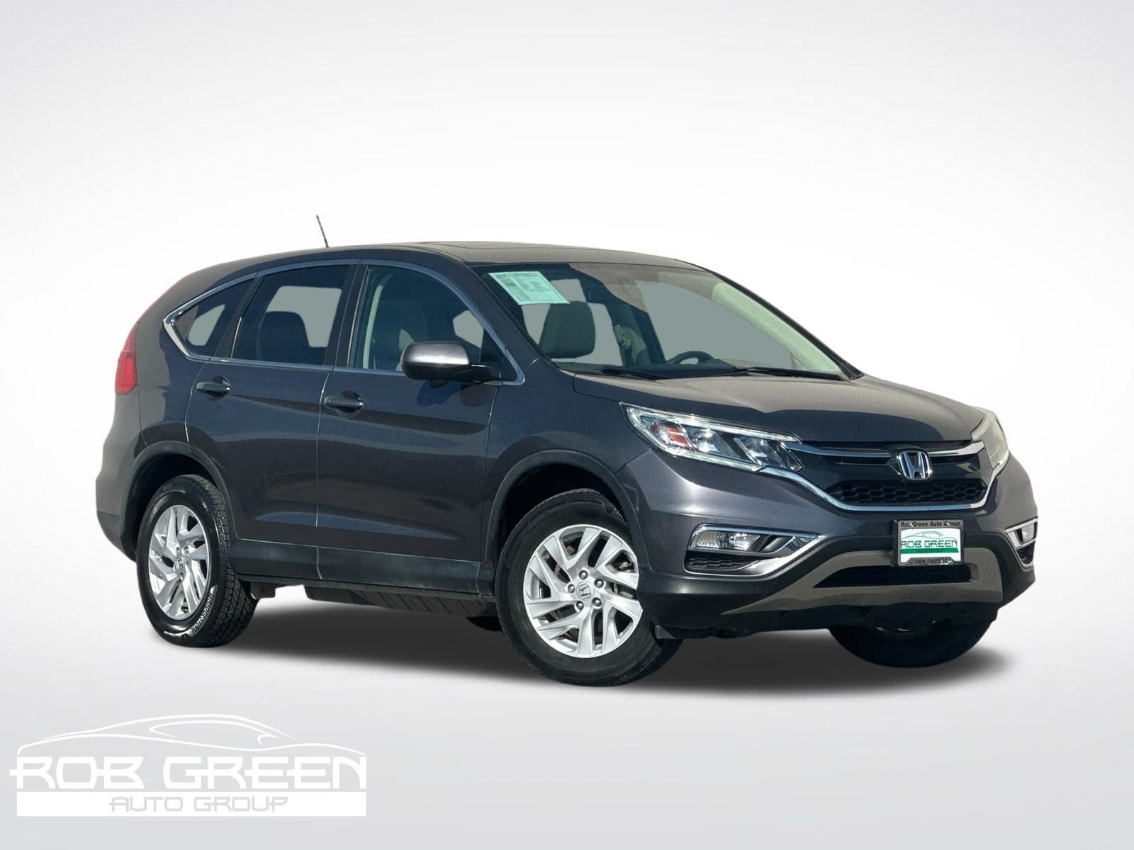 2016 Honda CR-V EX in Gray — front three-quarter view